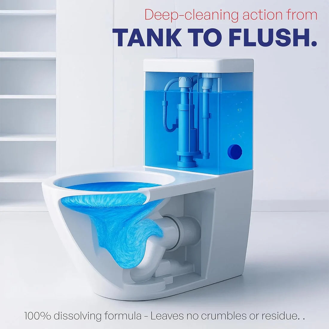 FreshBlue Toilet Care Tabs – Premium Pack