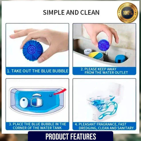 FreshBlue Toilet Care Tabs – Premium Pack