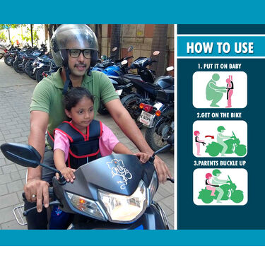 Kid Secure Belt for 2 wheelers